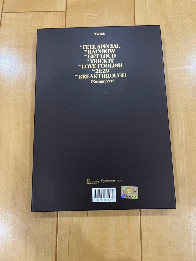 TWICE Feel Special アルバム CD、歌詞カード、ポスター付き