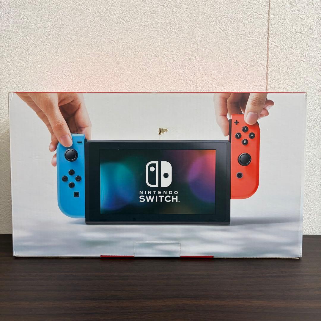 【美品】NintendoSwitch本体 Joy-Conなし 旧型 2017年製