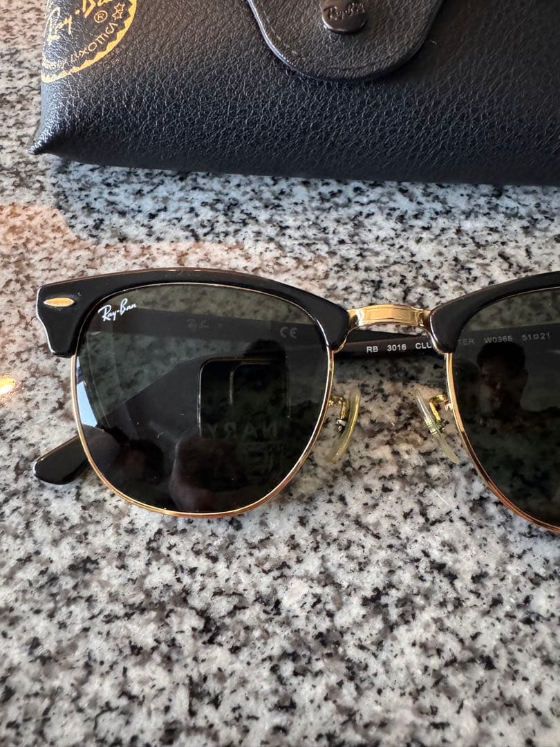 Ray-Ban RB 3016 CLUBMASTER サングラス