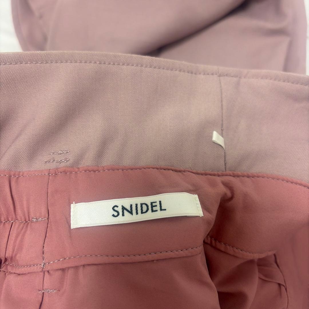 SNIDEL ベルティッドマーメイドスカート　ピンク　M