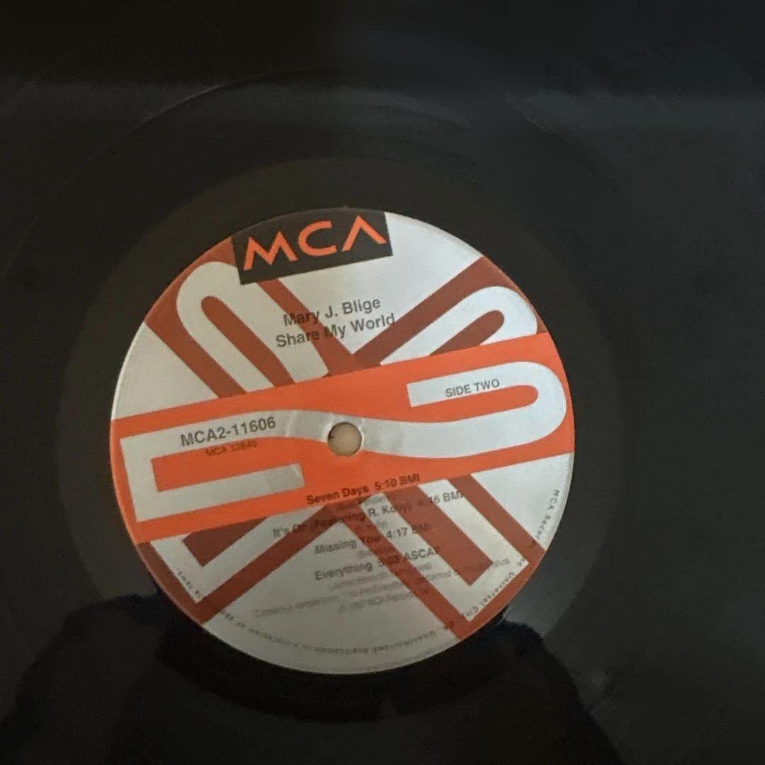 Mary J. Blige Share My World レコード