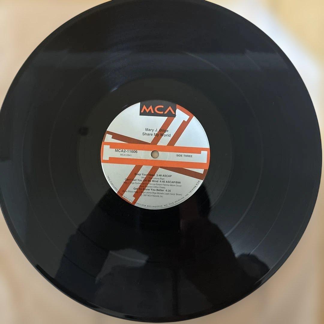 Mary J. Blige Share My World レコード