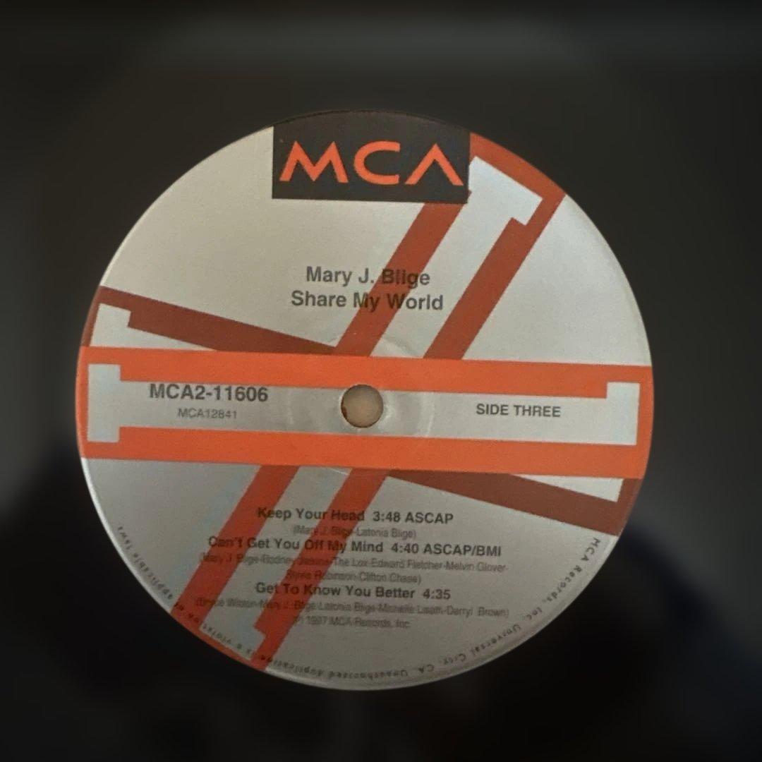 Mary J. Blige Share My World レコード