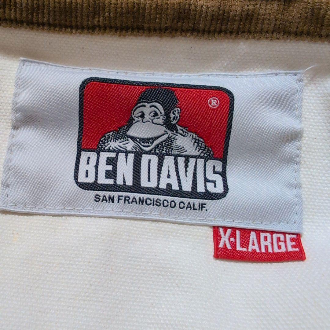 BEN DAVIS ベンデイビス【XL】カバーオール　オフホワイト