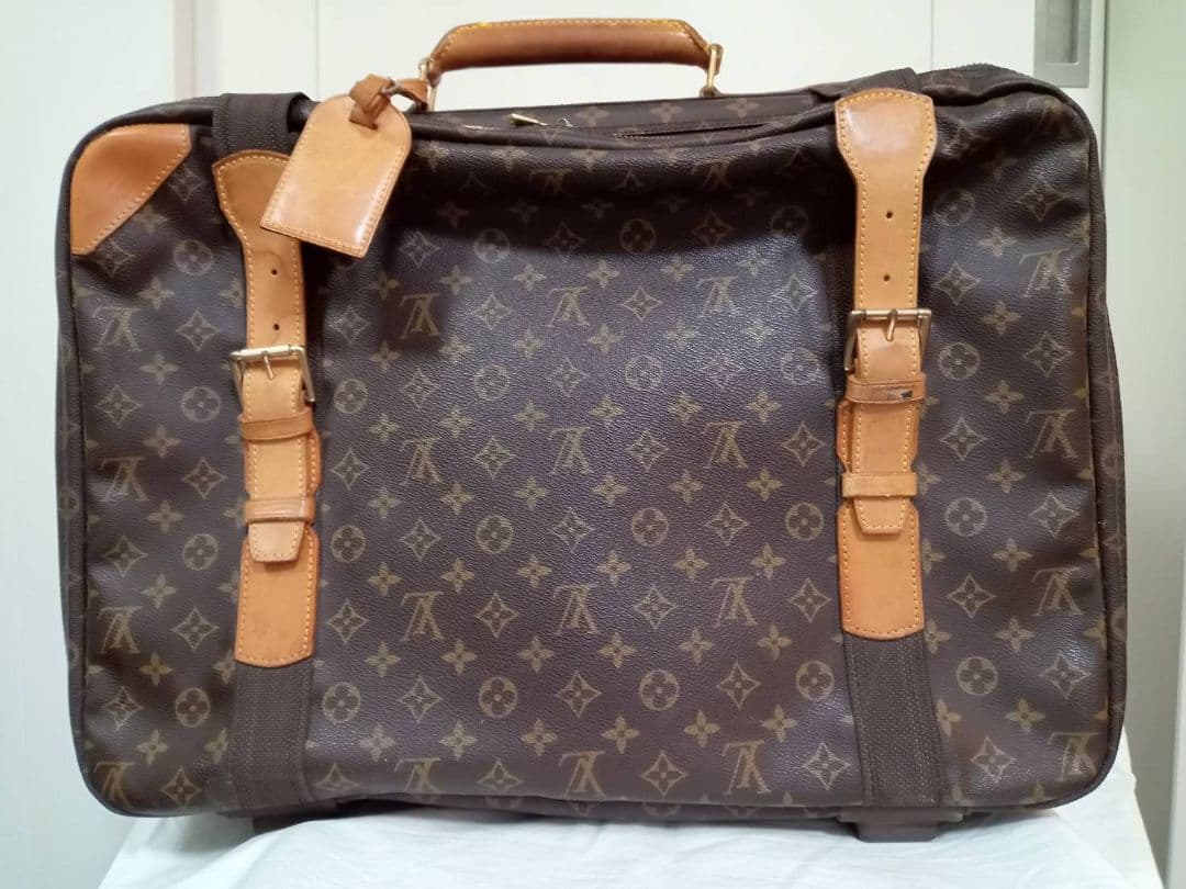 お値下げ【中古品】LOUIS VUITTON サテライト53 旅行鞄　モノグラム