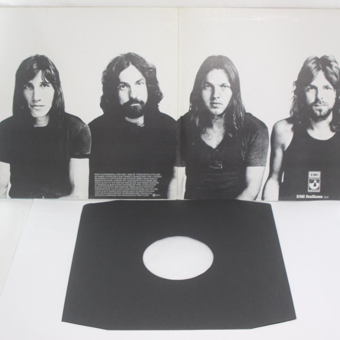伊LP Pink Floyd Meddle イタリア盤 ステレオ ピンクフロイド