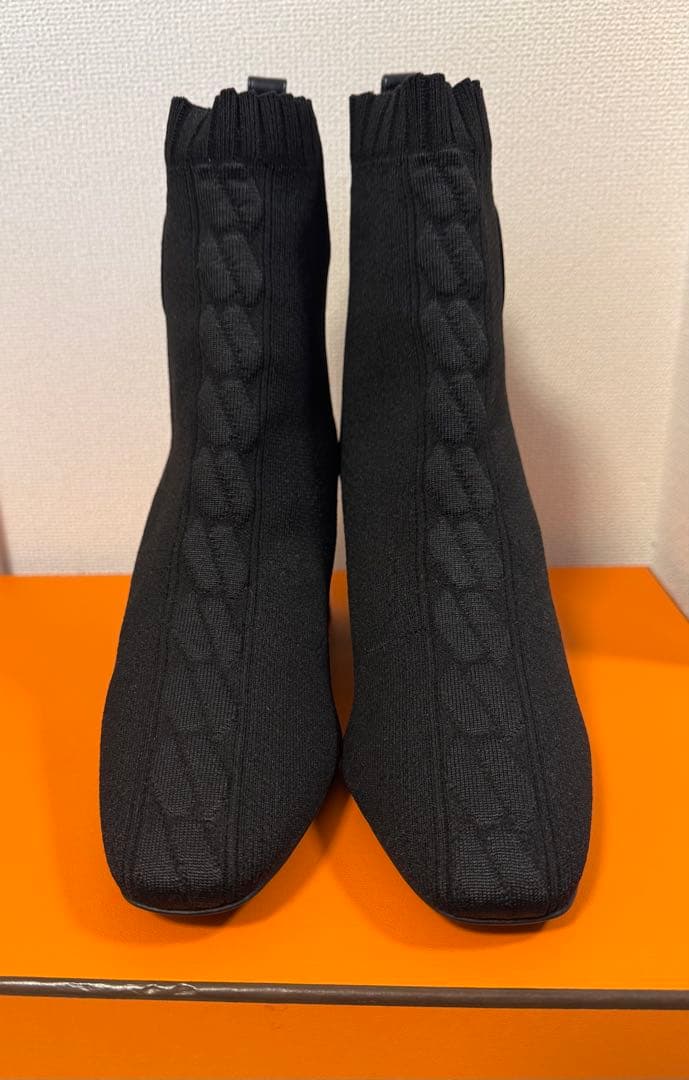 新品未使用 HERMES エルメス ショートブーツ ヴォルヴェール 36.5