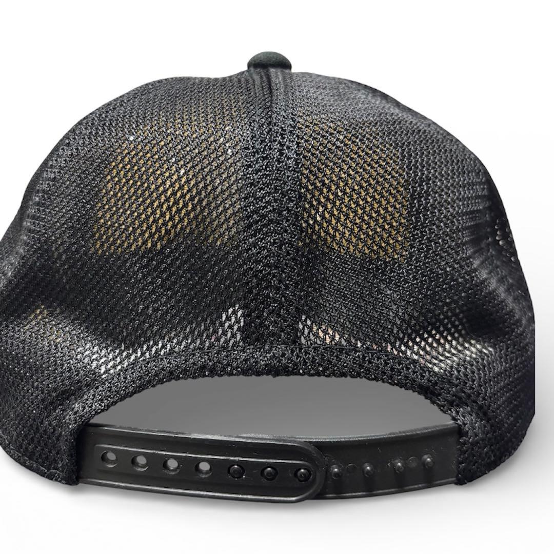 Buco リアルマッコイズ クロスボーン スカル メッシュキャップ Cap 黒