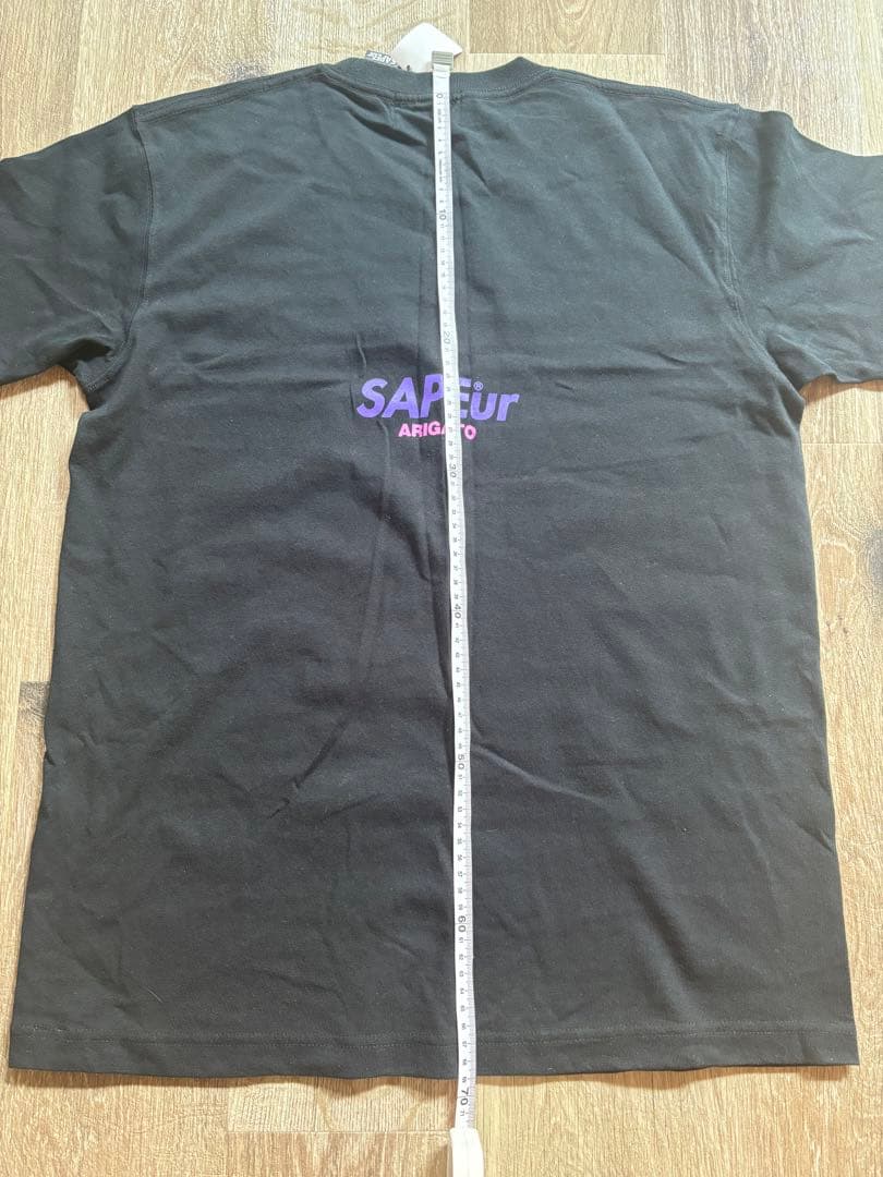 SAPEur サプール ワンピース ハンコック コラボTシャツ 黒 L