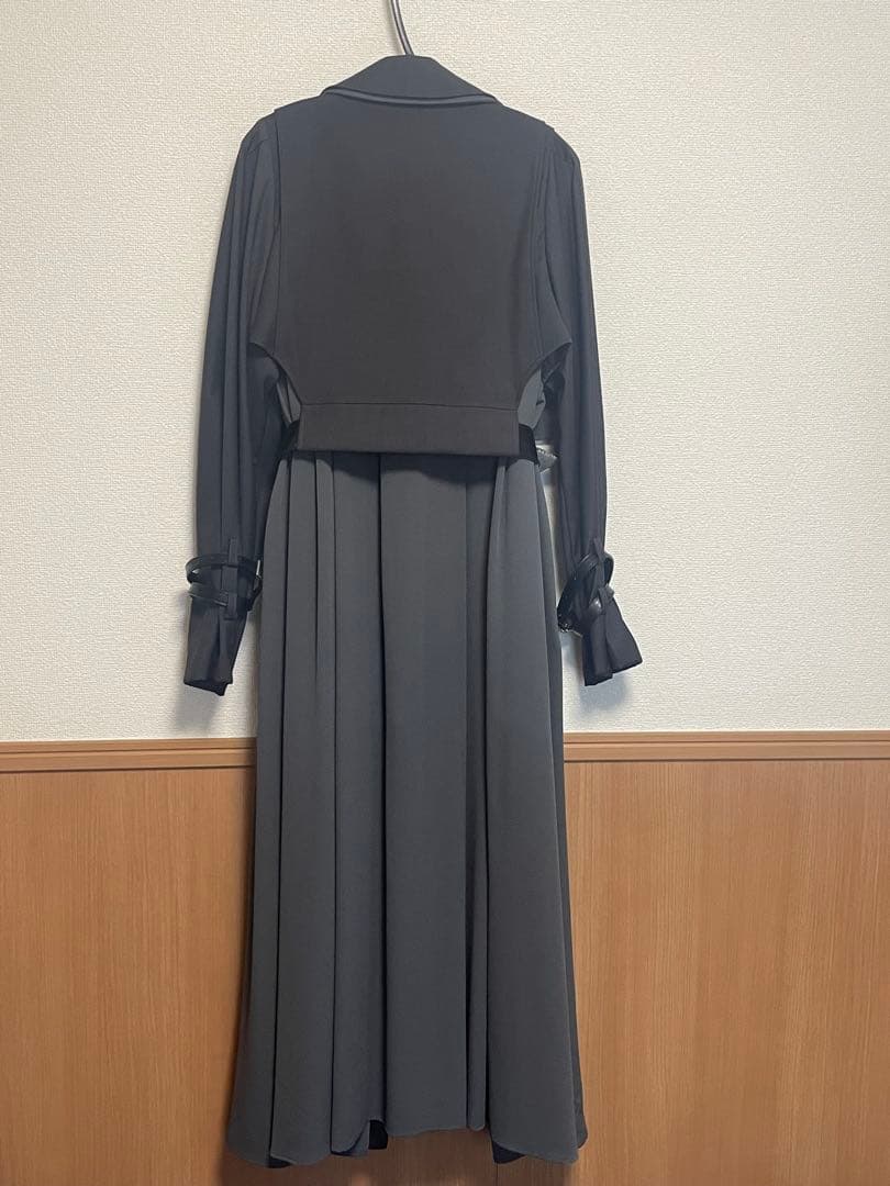 Ameri VINTAGE RIDERS DETAIL COAT ネイビーM