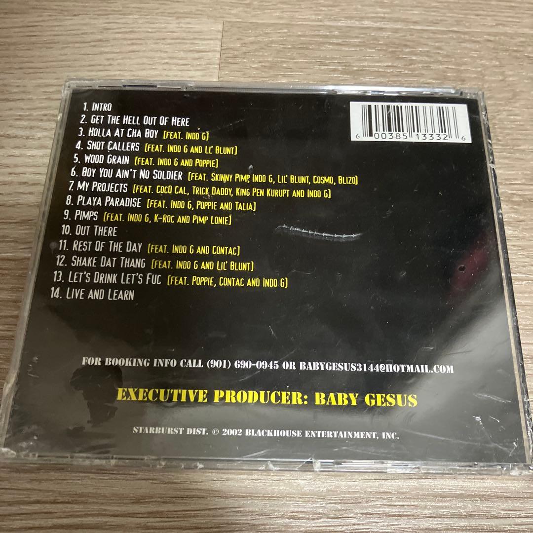 洋楽 G-Luv G-Rap Indo G Blunt contact