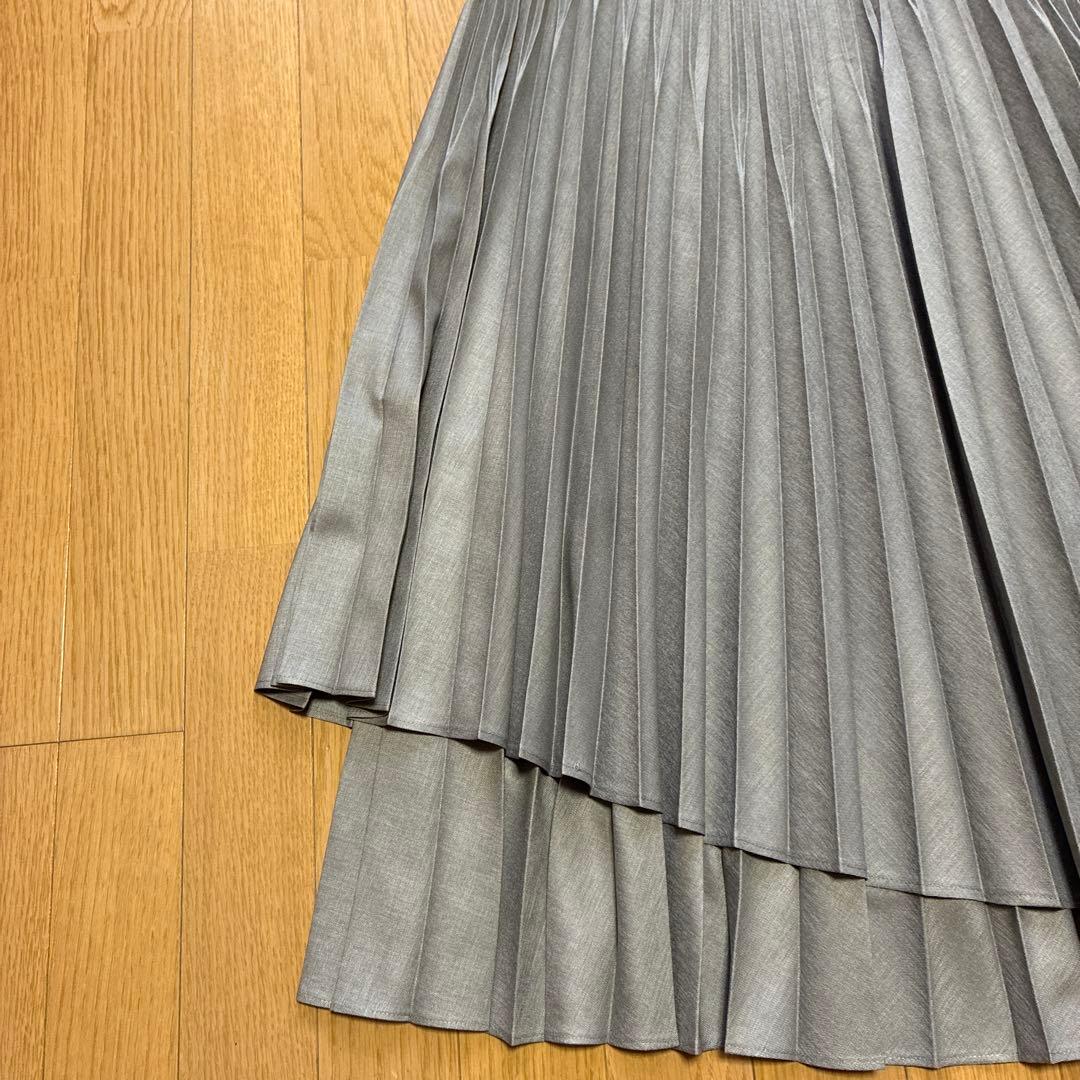 column エストネーション　新品プリーツロングスカート