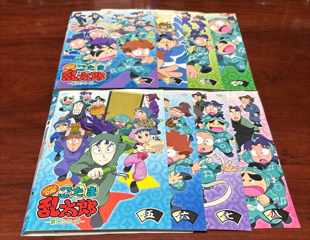 忍たま乱太郎第1,16〜19,21シリーズ 全巻完結セット dvd