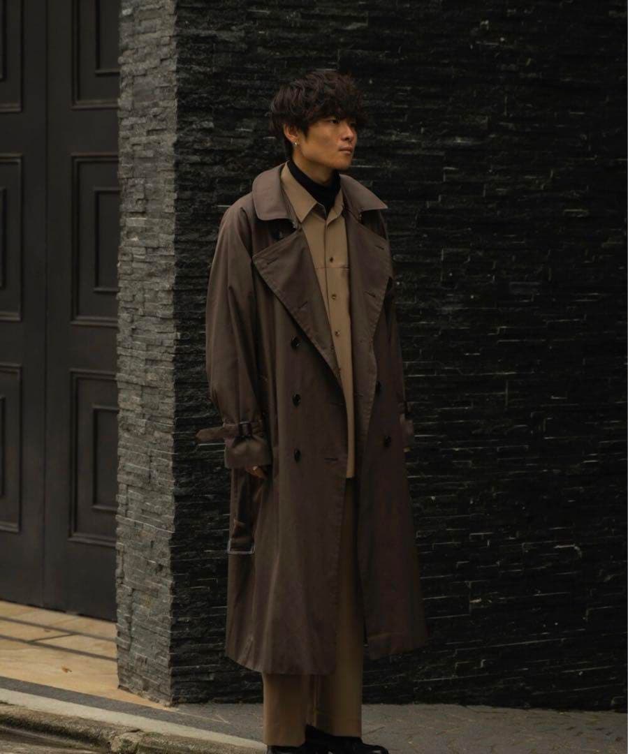 ジャケット・アウター YOKE 20aw REVERSIBLE TRENCH COAT