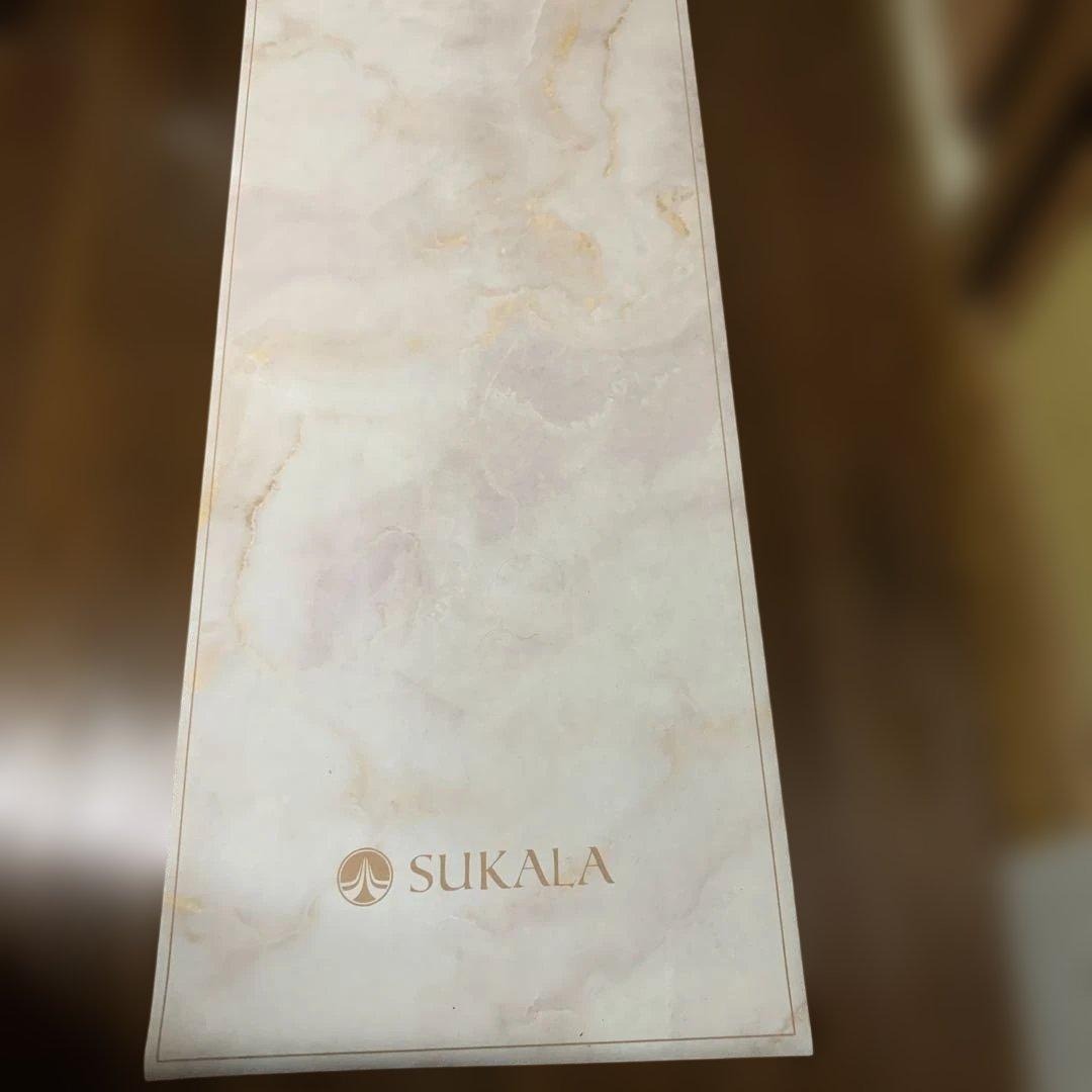ヨガ・ピラティス VIEW PRINT TRAVEL YOGA MAT WHITE STONE