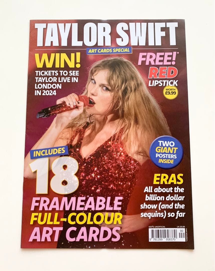 Taylor Swift テイラースウィフト　海外雑誌　Art Cards