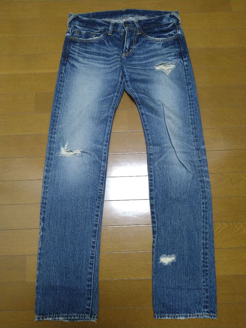 【レア】エビス　ピンクロゴ　 デニムパンツ