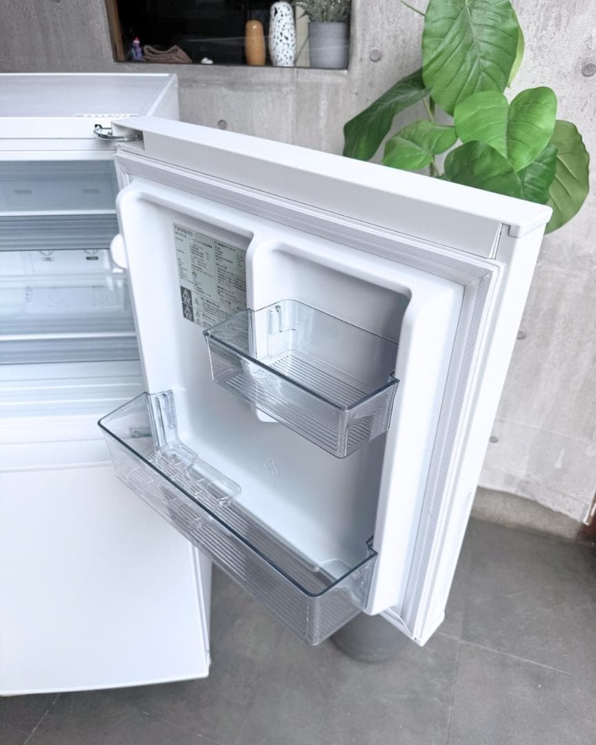 設置まで✨ TWINBIRD 一人暮らし用冷蔵庫 46L✨ 2023年製⭕️