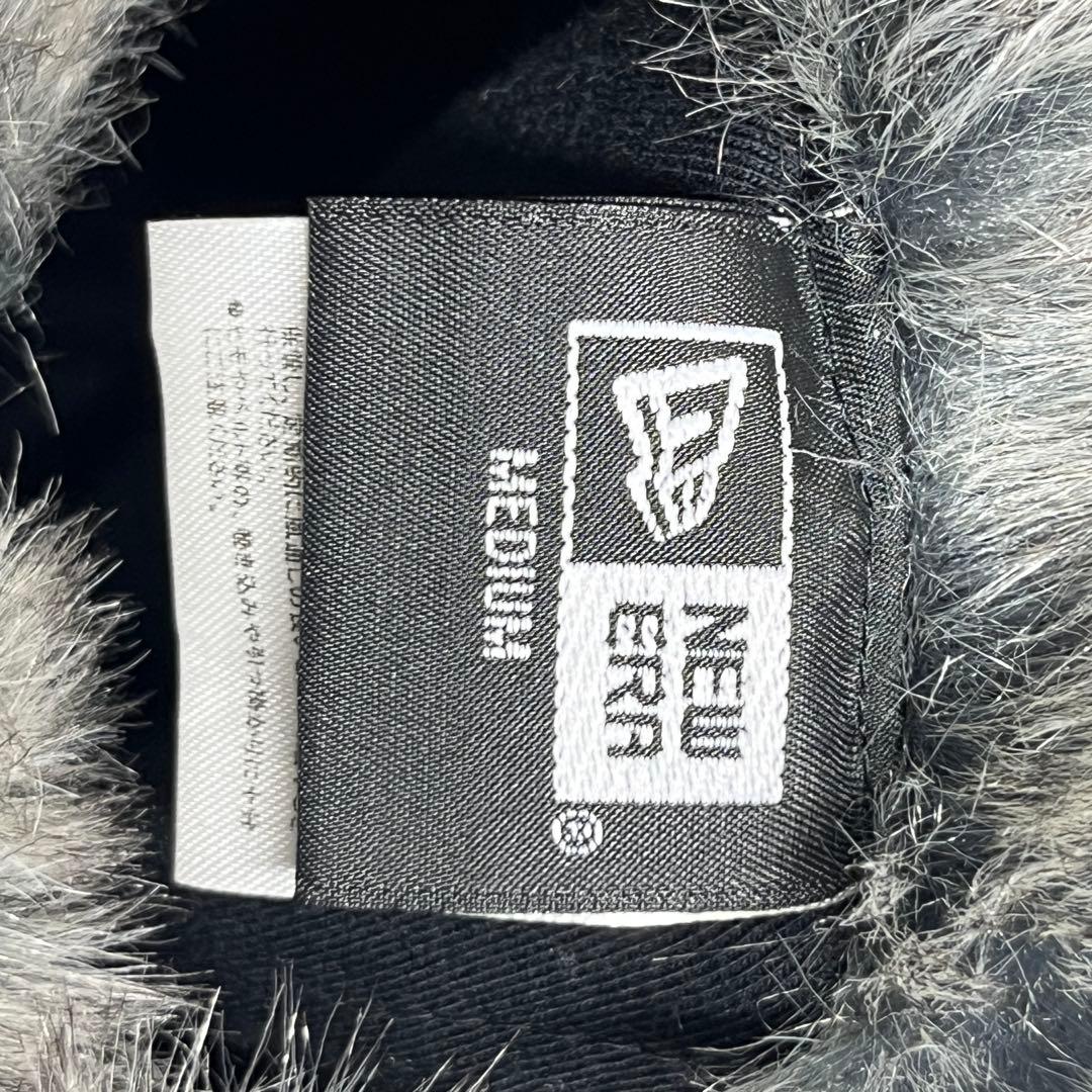 NEW ERA ニューエラ フライトキャップ ブラック ファー付き