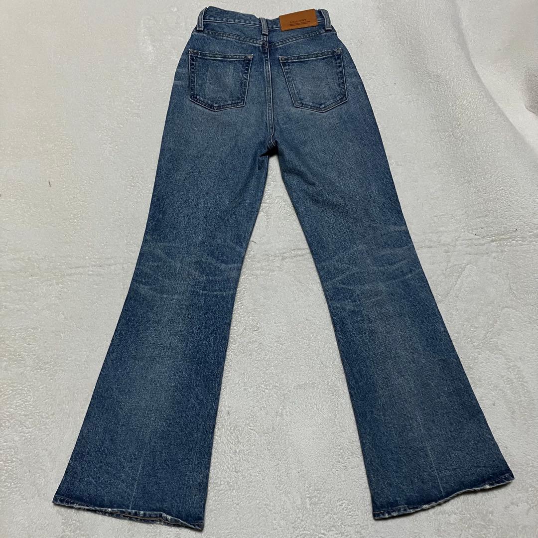 MOUSSY マウジー MVS FLARE 23 インディゴ フレア 日本製