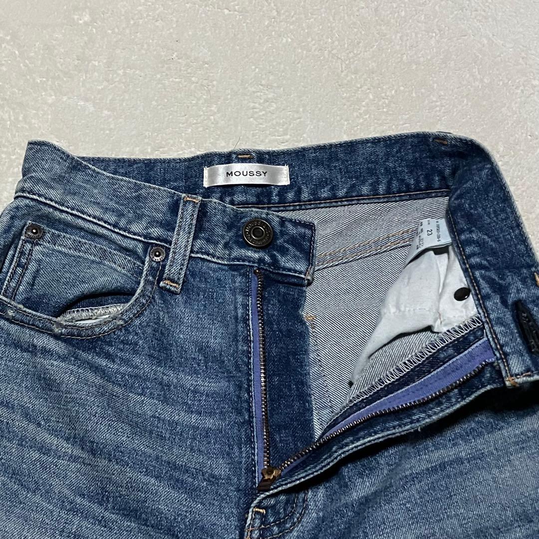 MOUSSY マウジー MVS FLARE 23 インディゴ フレア 日本製