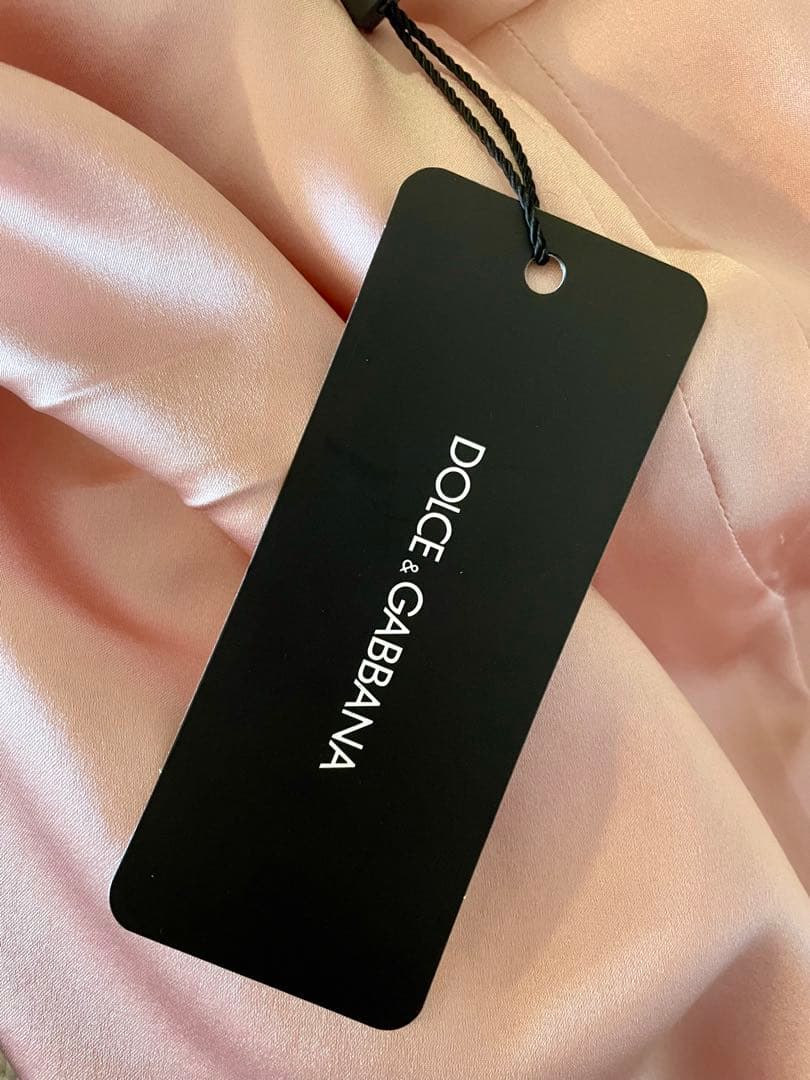 [タグ付き新品］DOLCE & GABBANA ピンクドレス