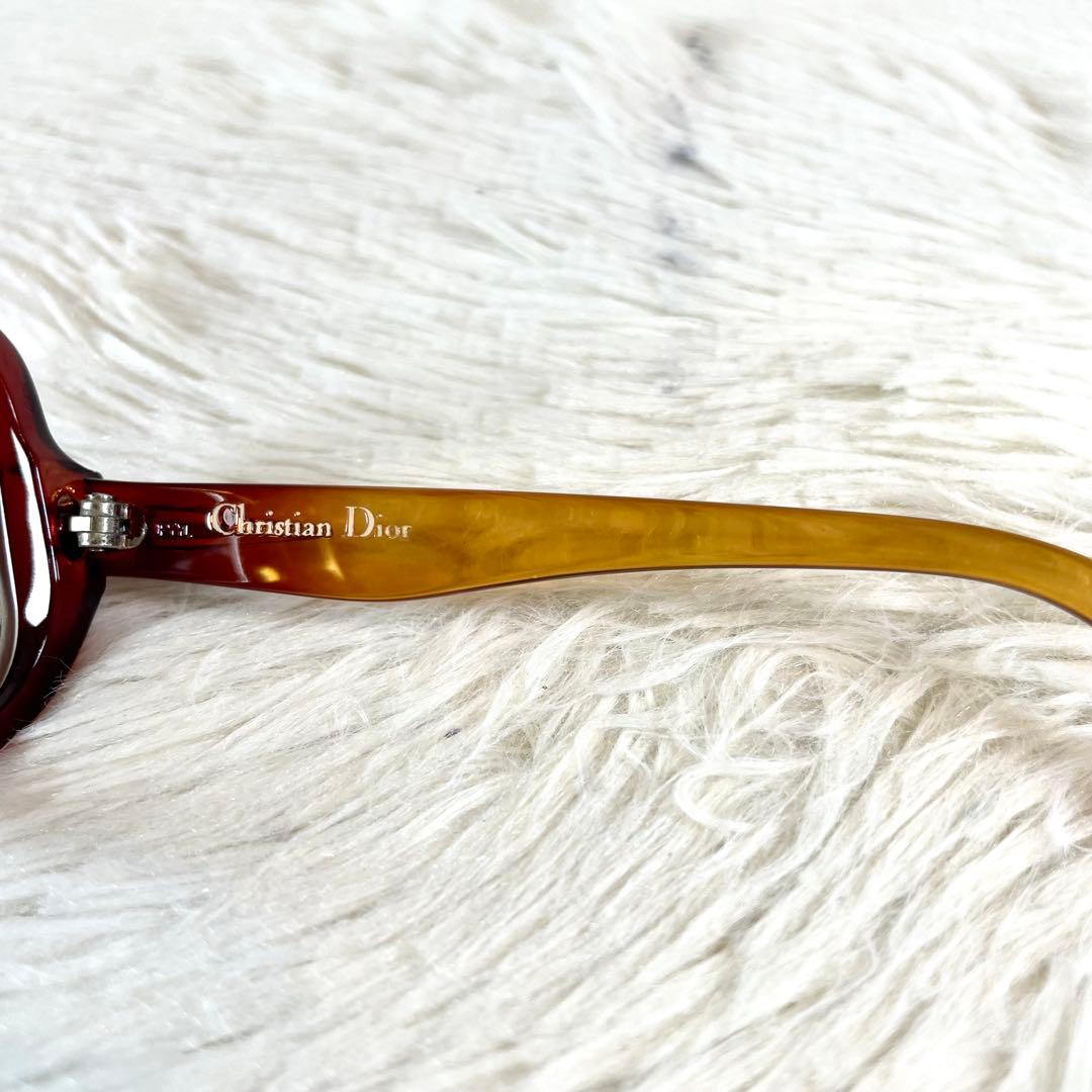 美品　60sChristian Dior　ドイツ製　サングラス　ブラウンフレーム