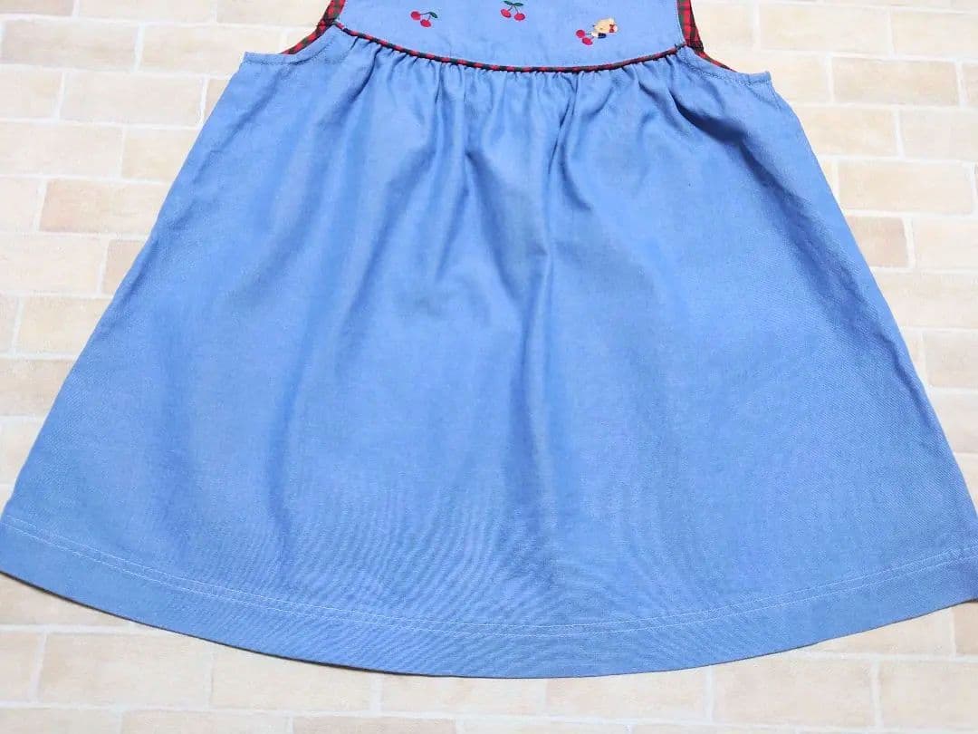 美品　ファミリア　現行品　familiar　ジャンパースカート　80