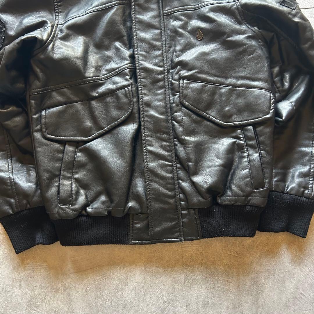 ジャケット・アウター archive volcom grunge a-2 jacket black