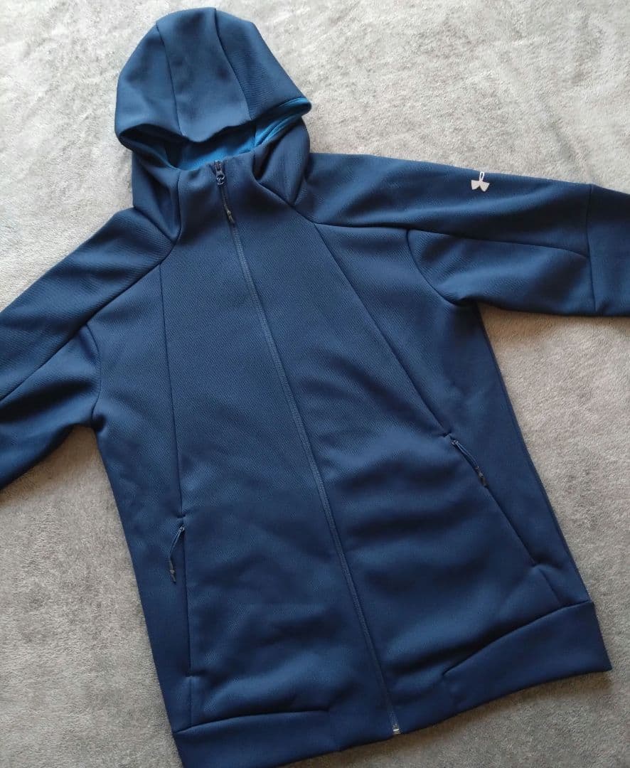 新品★ アンダーアーマー セットアップ ジャージ ネイビー メンズ XXL