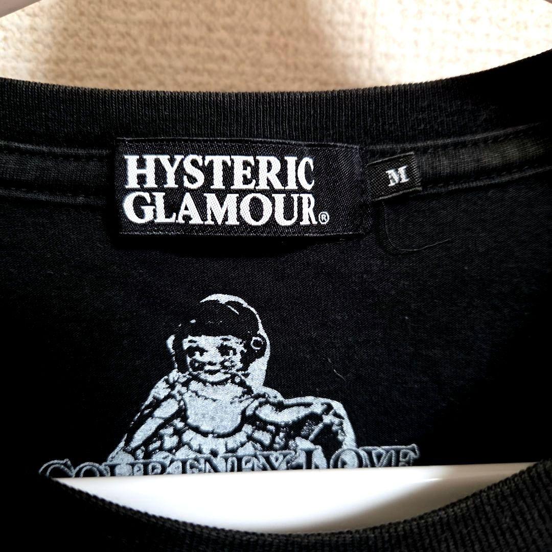 HYSTERIC GLAMOUR ブラック Tシャツ M コートニーラブ