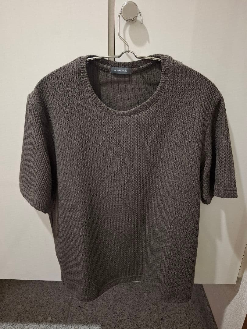 STRONG 006 KNIT T GREIGE Mサイズ
