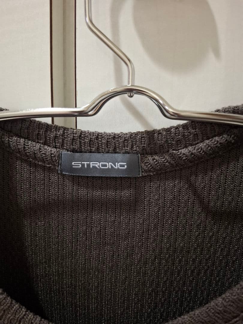 STRONG 006 KNIT T GREIGE Mサイズ