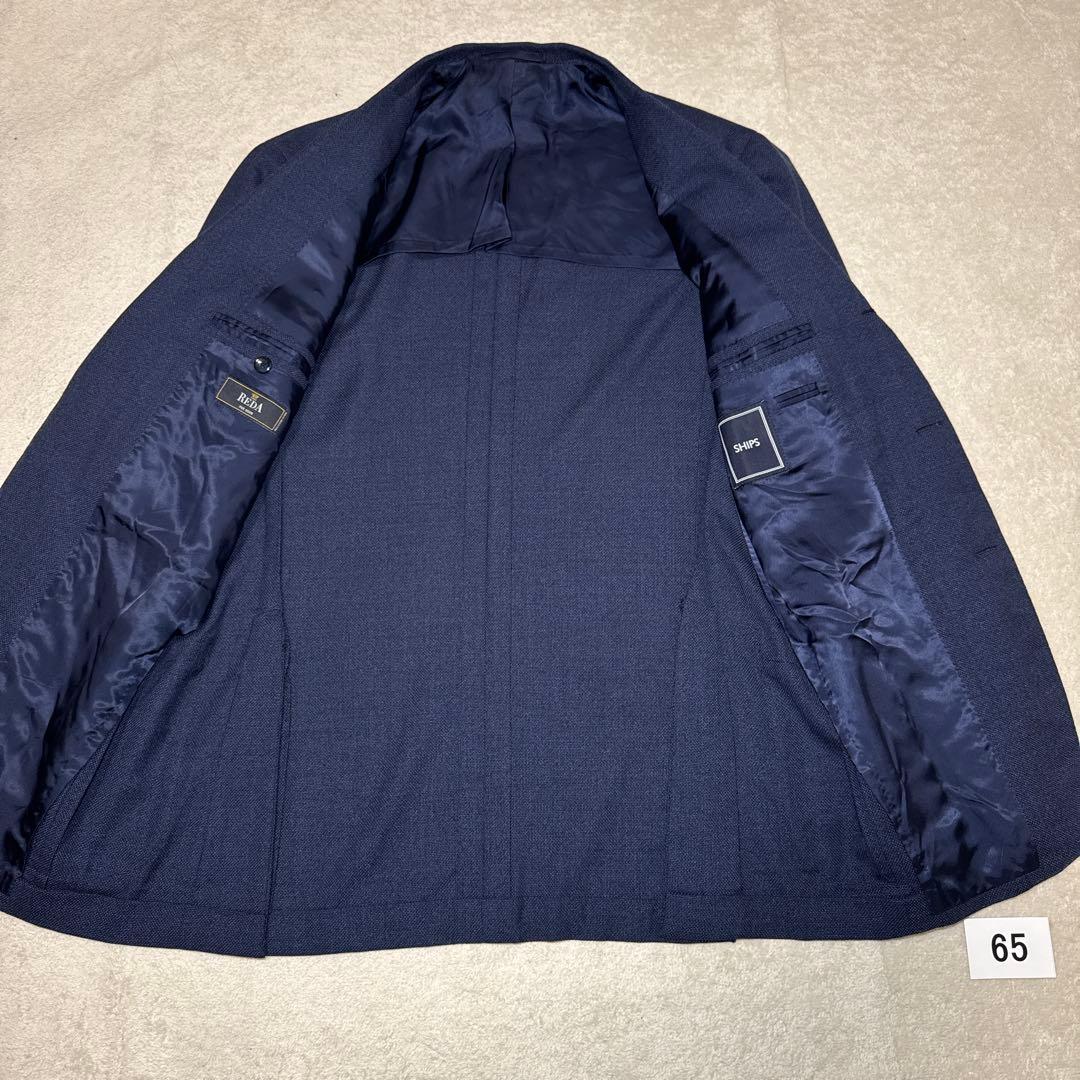 65 春夏　極美品　シップス　SHIPS テーラードジャケット　レダ　50 XL