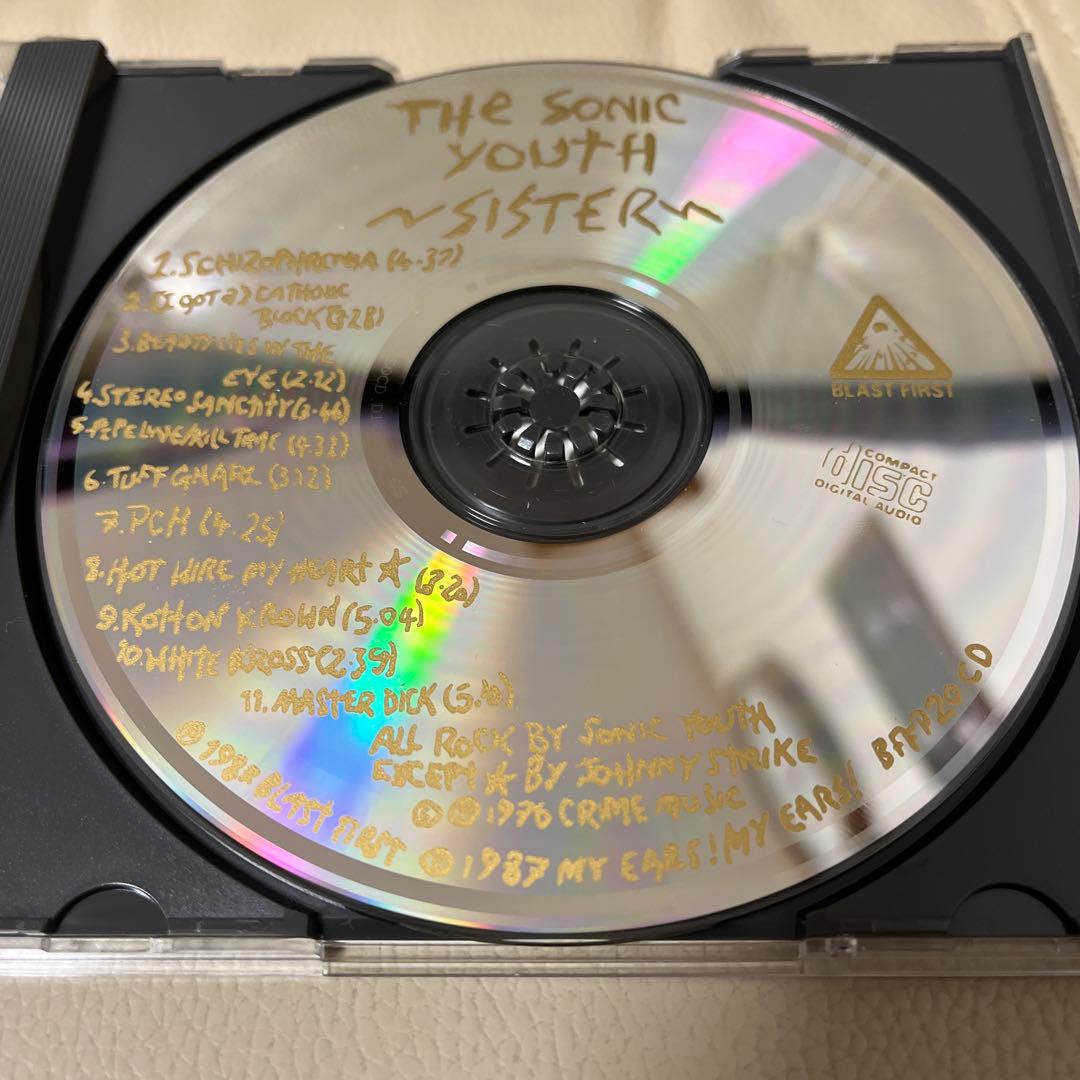 Sonic Youth 【sister】初回プレスUK盤