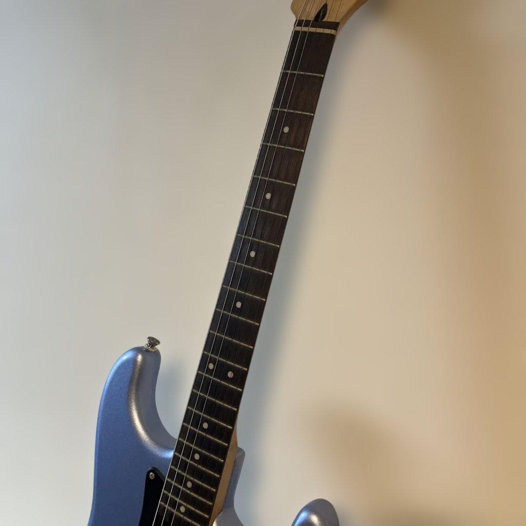 軽量 Squier stratocaster 1H bullet 1ハム 鳴良
