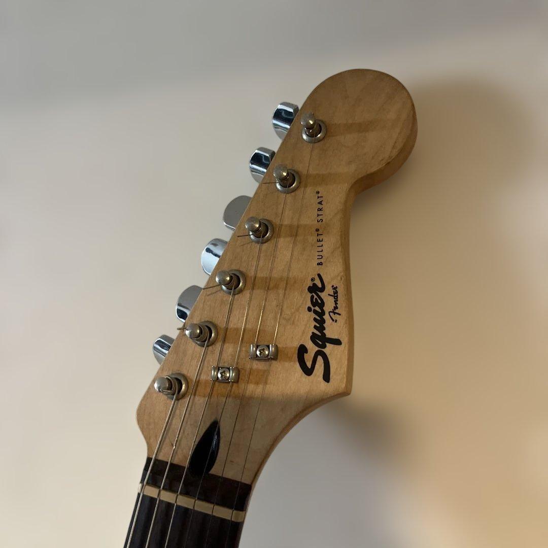 軽量 Squier stratocaster 1H bullet 1ハム 鳴良