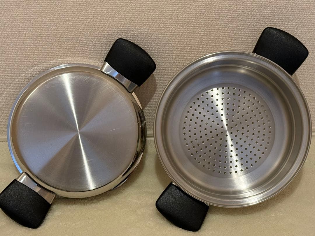 アムウェイ 小ソースパン 中フライパン 4Lシチューパン 3点セット