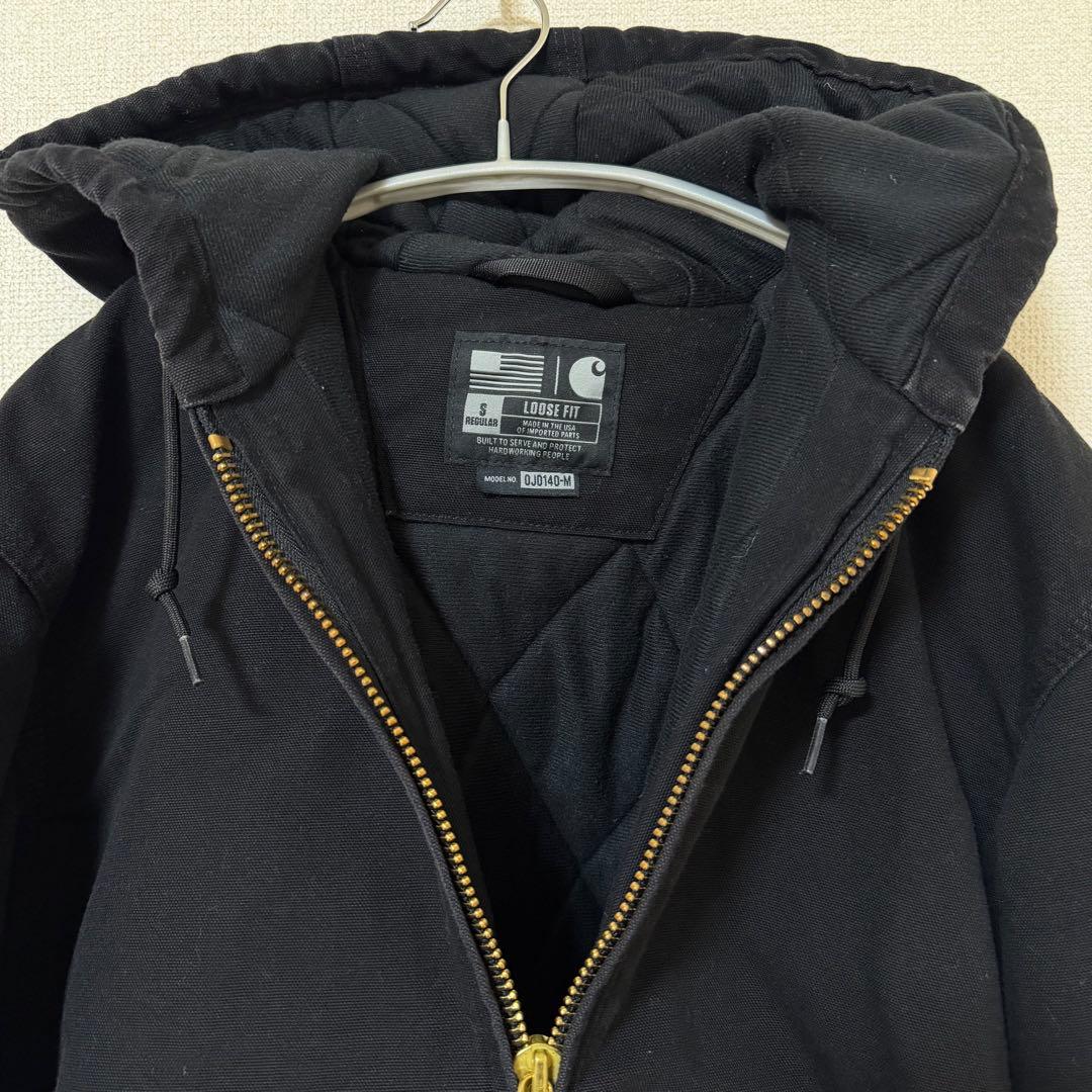 Carhartt アクティブジャケット　M ブラック　ダック生地