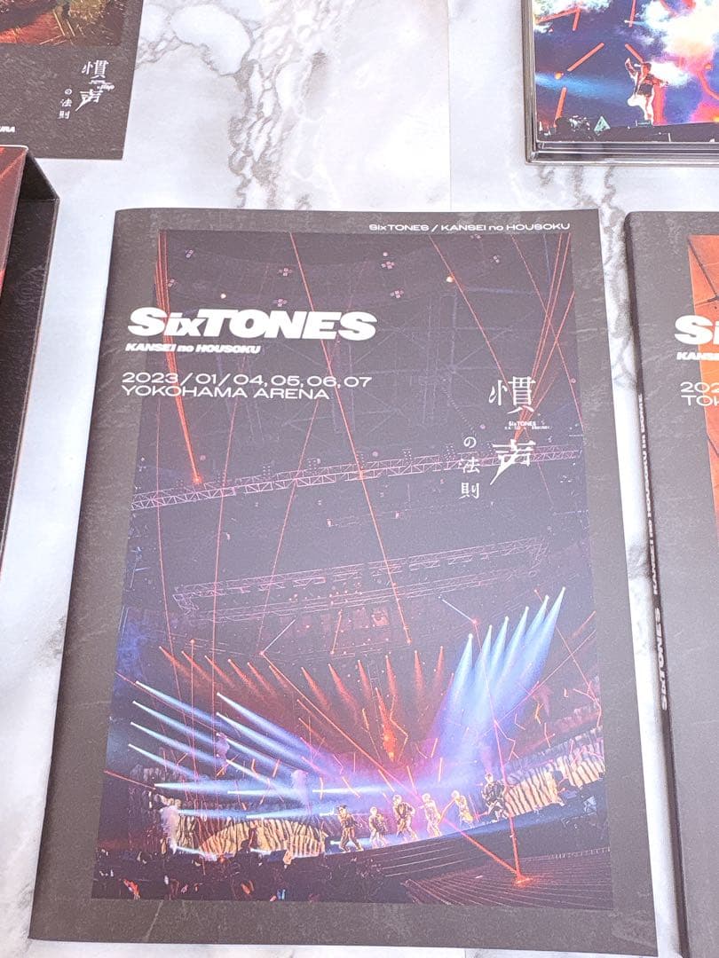 Blu-ray SixTONES/慣声の法則 in DOME〈初回盤・2枚組〉