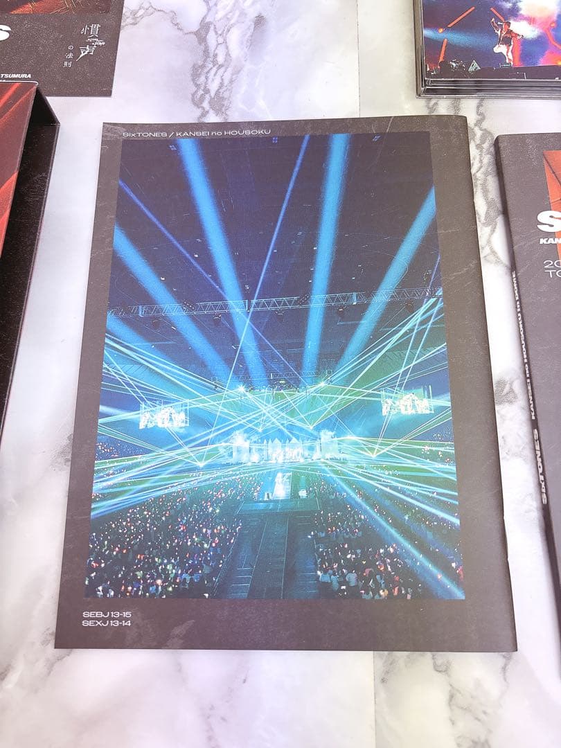 Blu-ray SixTONES/慣声の法則 in DOME〈初回盤・2枚組〉
