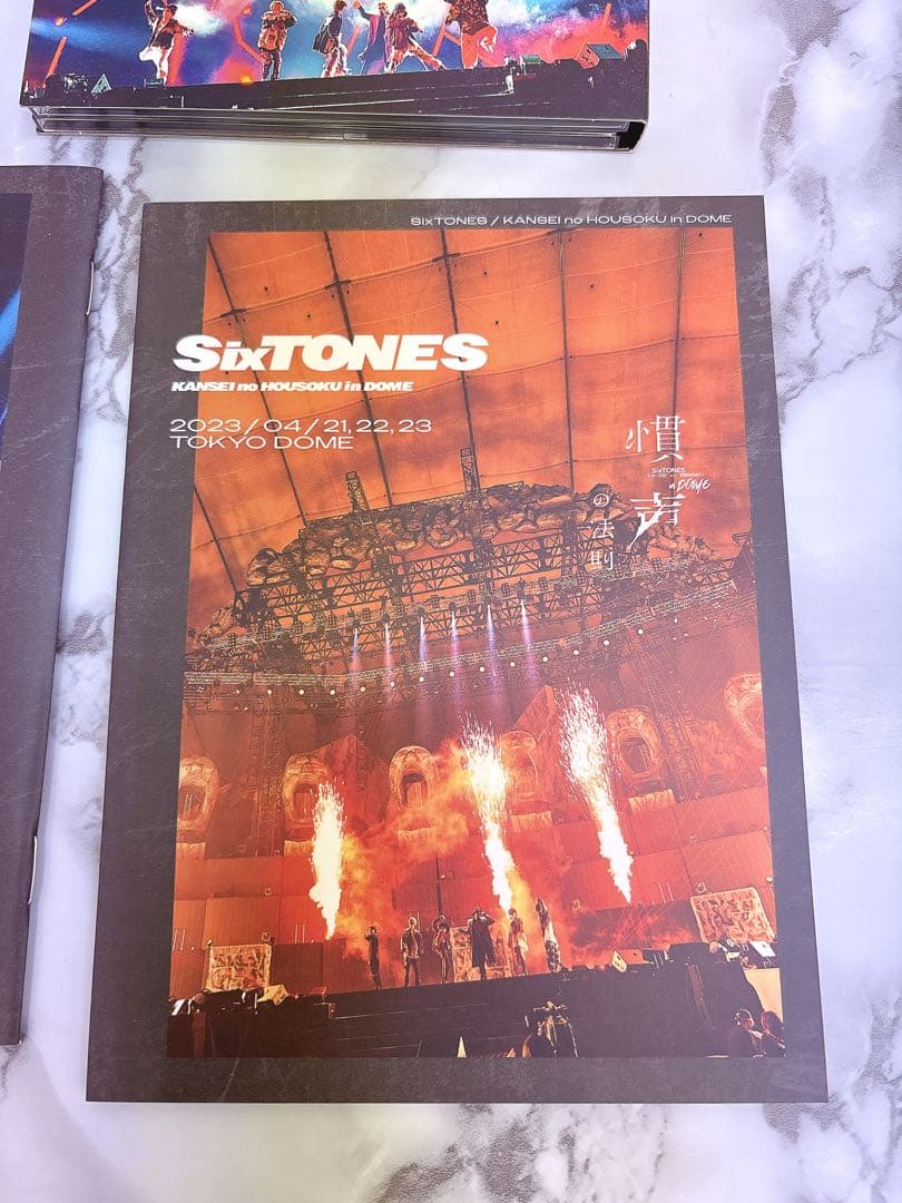 Blu-ray SixTONES/慣声の法則 in DOME〈初回盤・2枚組〉