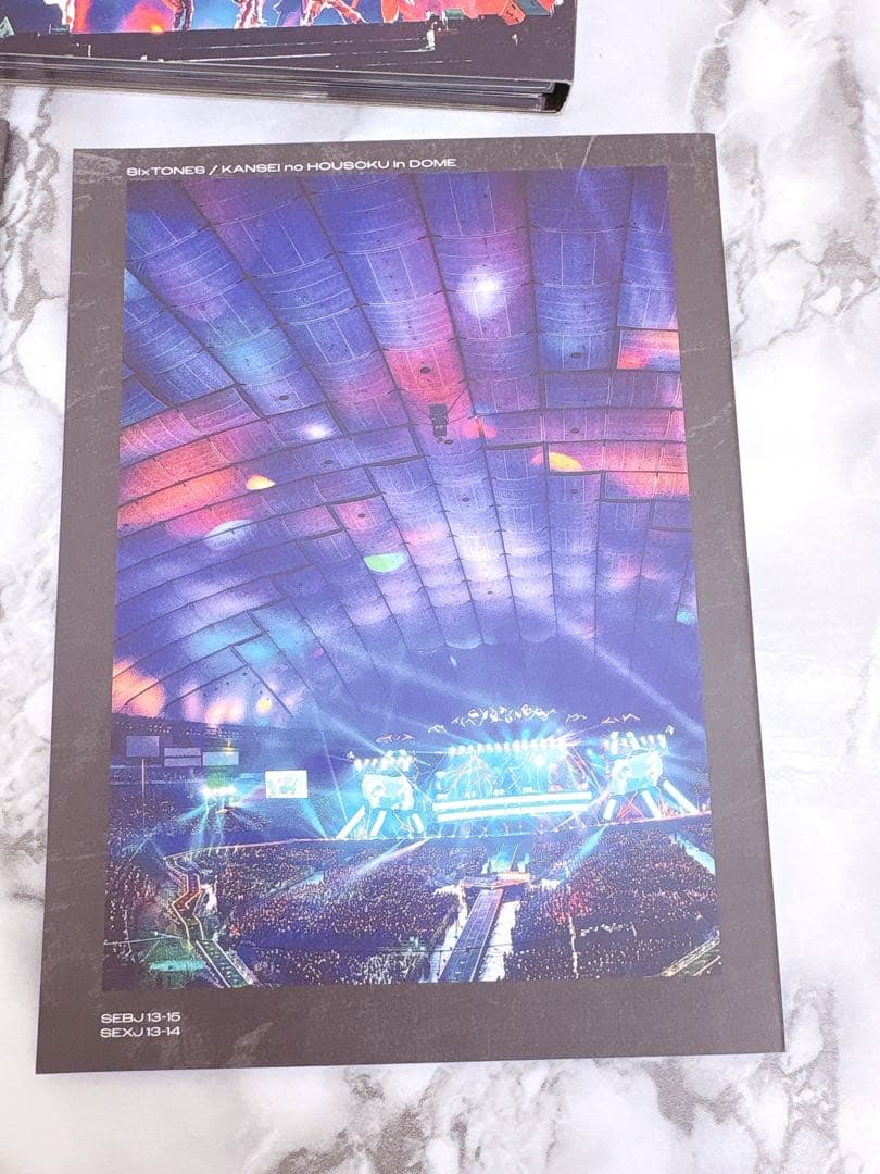 Blu-ray SixTONES/慣声の法則 in DOME〈初回盤・2枚組〉