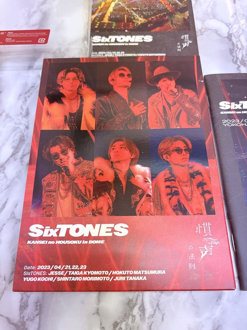 Blu-ray SixTONES/慣声の法則 in DOME〈初回盤・2枚組〉