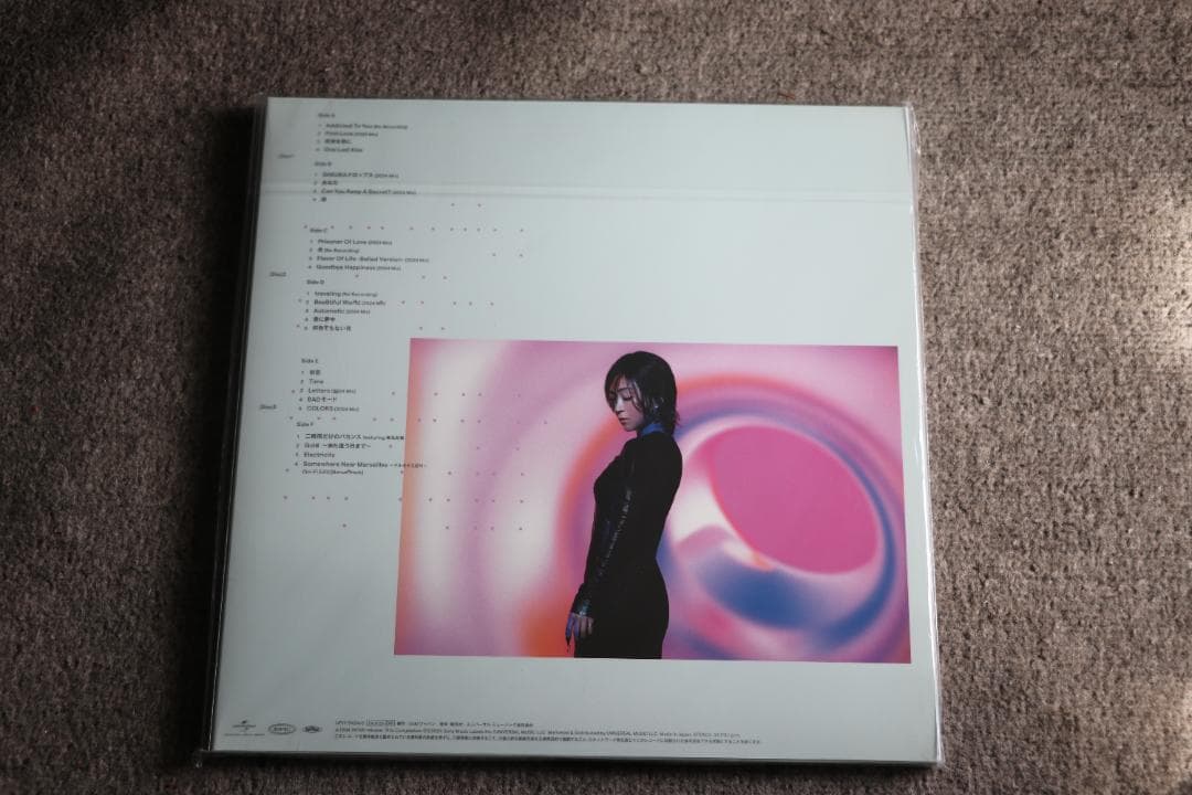宇多田ヒカル 　SCIENCE FICTION　 LPレコード(新品未開封）