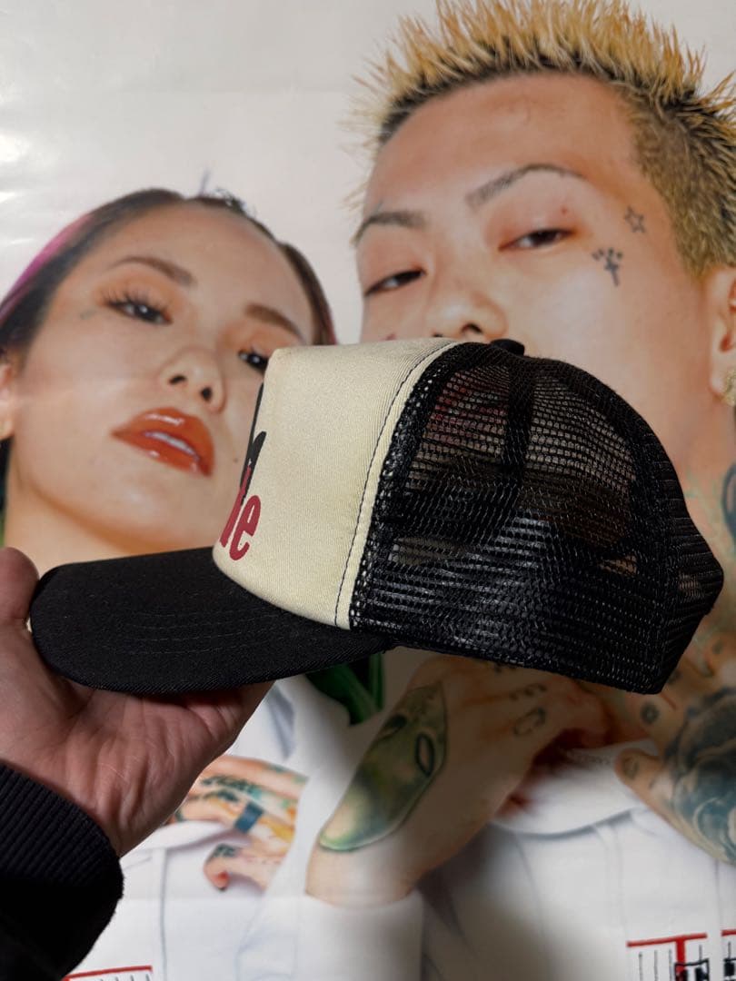 RHUDE ルード　EAGLEメッシュキャップ　FUTURE着用
