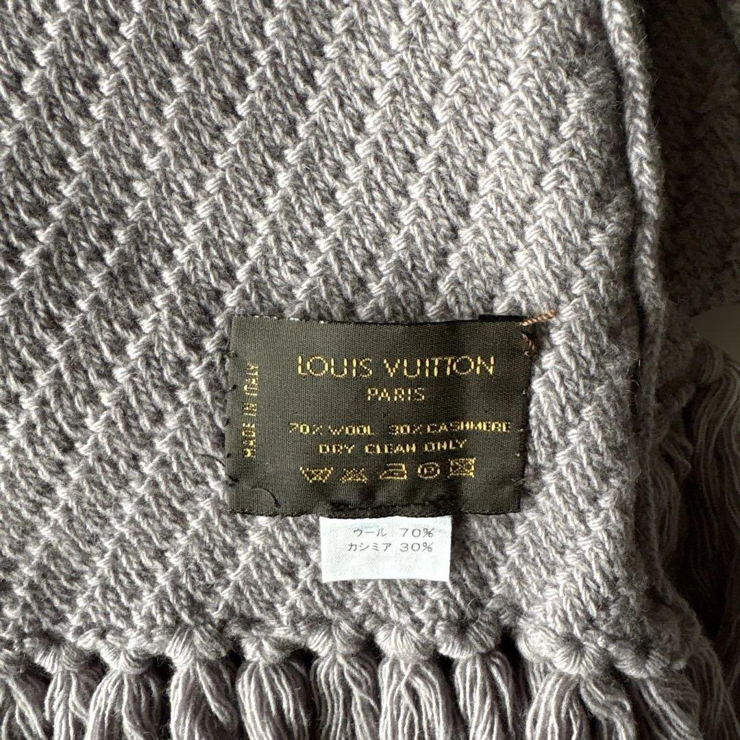 LOUIS VUITTON（ルイヴィトン）ウールカシミア　ストール　ライラック
