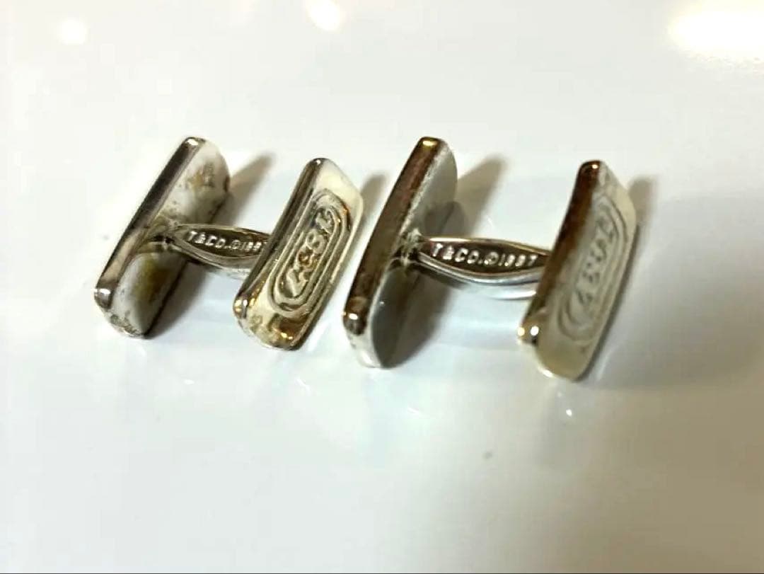 N*!様 Tiffany & Co. ティファニー 925シルバー カフス 18