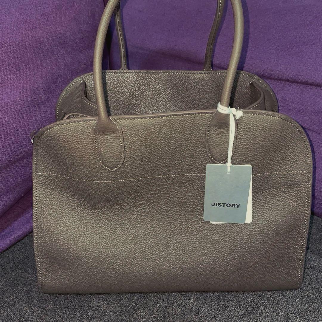 JISTORY SIDE BELT BOSTON BAG トープブラウン