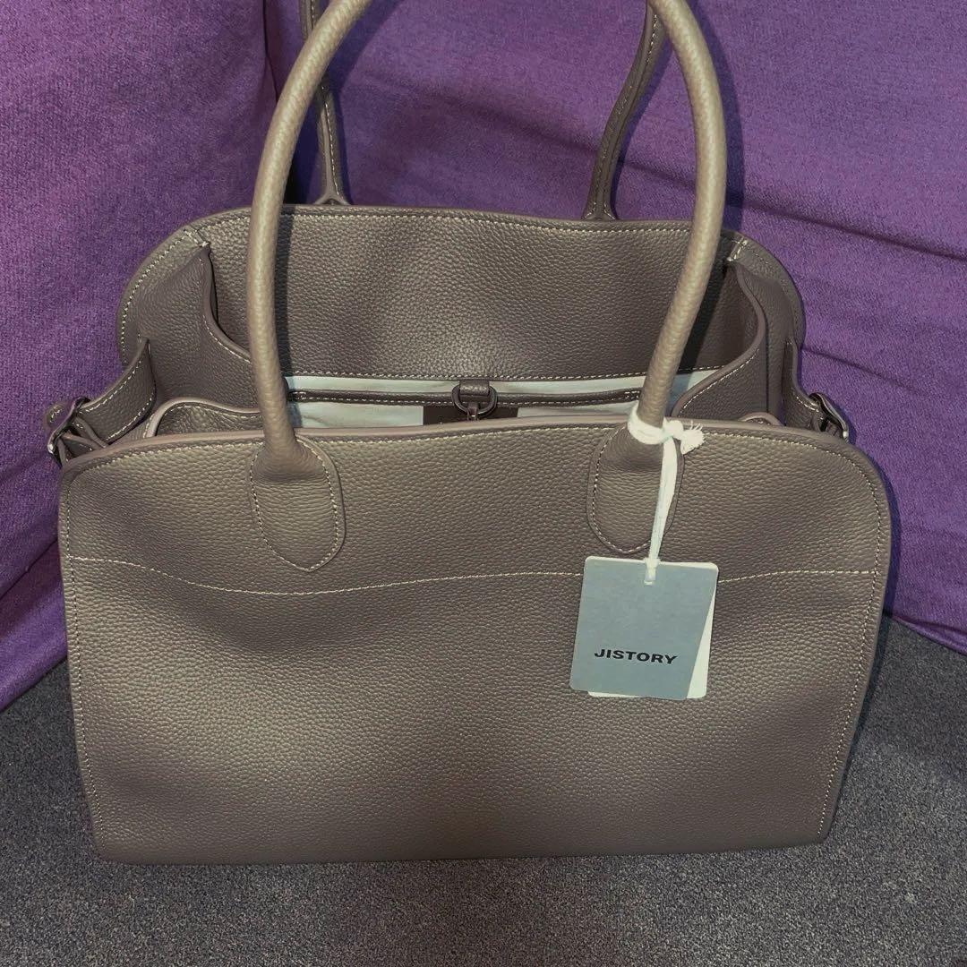 JISTORY SIDE BELT BOSTON BAG トープブラウン
